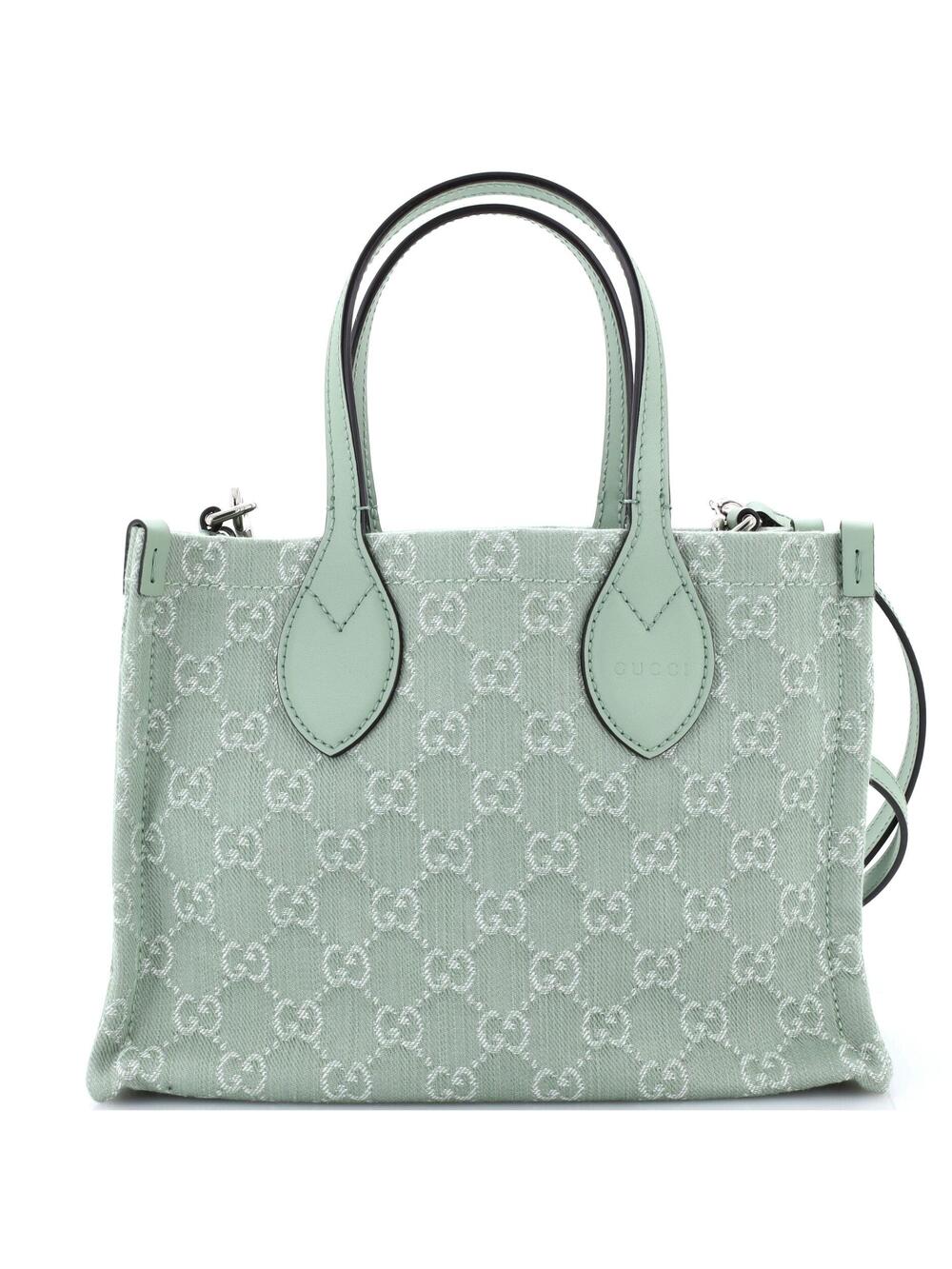 Gucci Ophidia Shopper Tote Gg Denim #303248G13B
